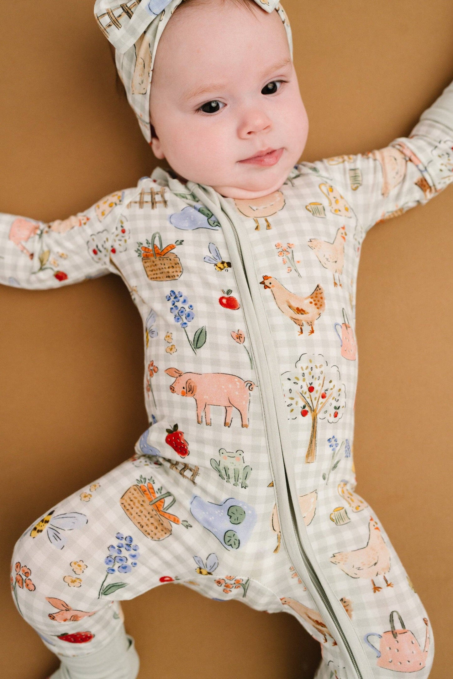 Little One Shop - Farm Days Bamboo PJ Sleeper