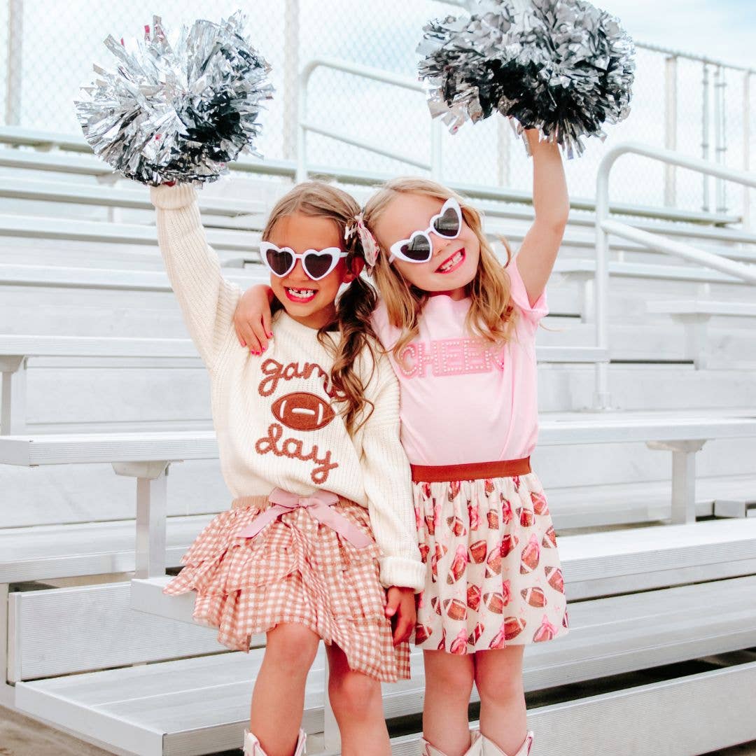 Sweet Wink - Football Bow Clip - Hair Bows - Game Day