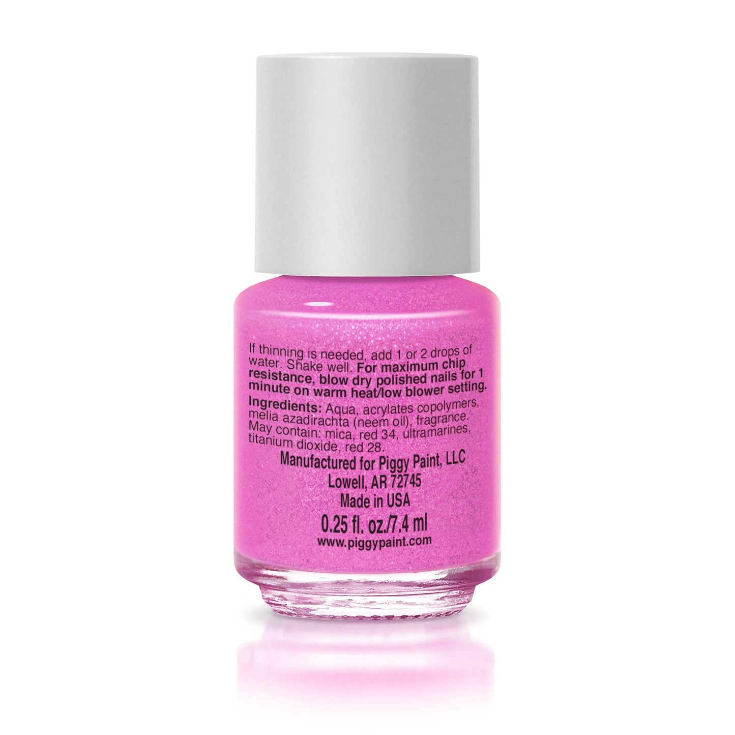 Piggy Paint - Scented Sassy Strawberry Non-Toxic Kids Nail Polish 🍓