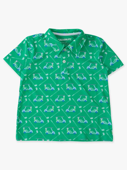RuffleButts + RuggedButts - Course Cruiser Knit Short Sleeve Performance Polo