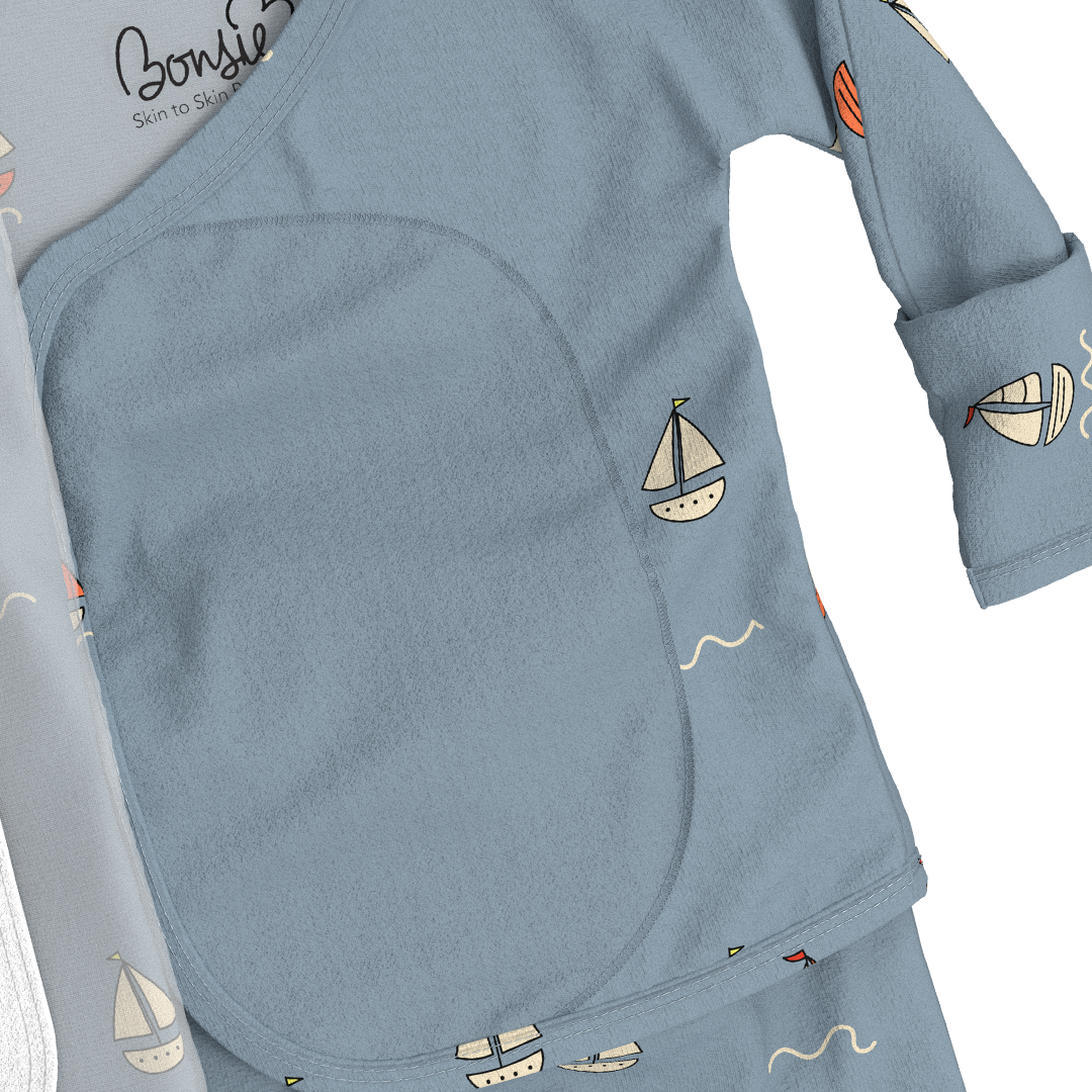 Bonsie Skin to Skin Babywear - Footie - Ahoy Baby