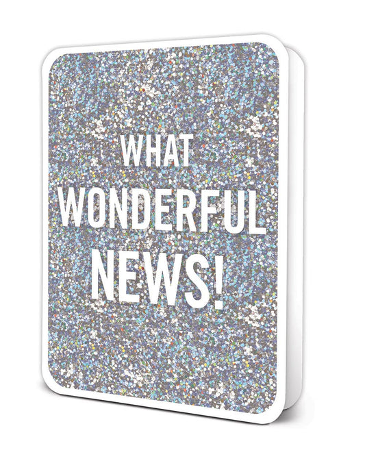 Studio Oh! - What Wonderful News! Deluxe Greeting Card