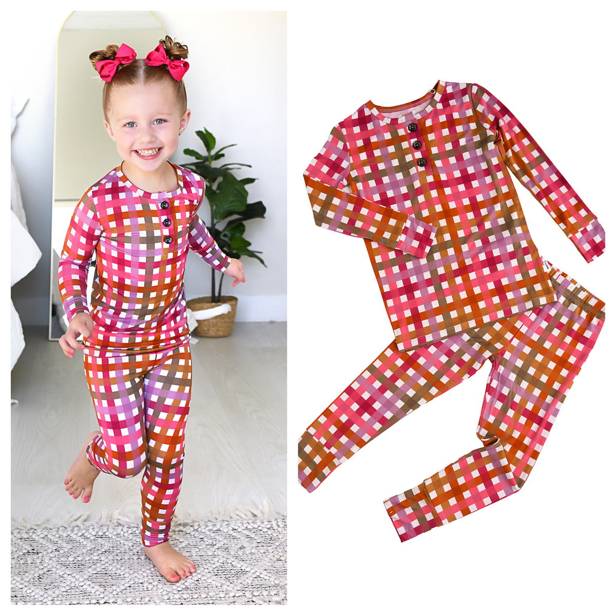 Gigi and Max - Peyton Bamboo Two-Piece Pajama Set