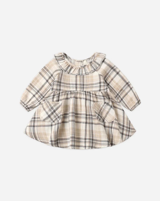 Quincy Mae - Simone Dress || Fall Plaid
