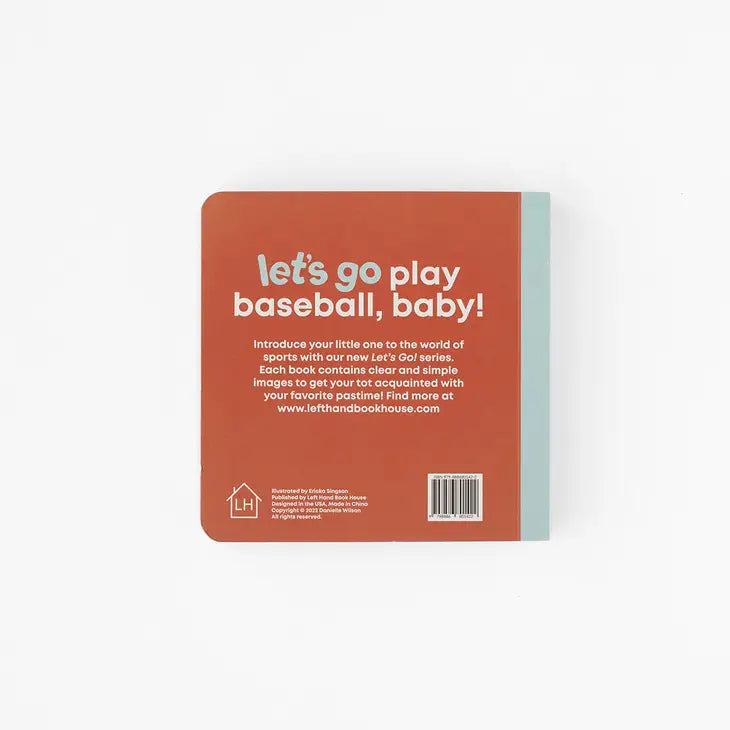 Left Hand Book House - Baseball Baby Book