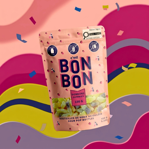 La boîte à bonbons - Sour Pop Bottles - Gummy Candies