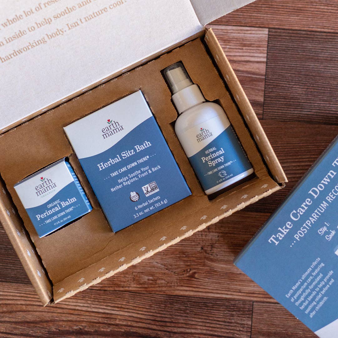 Earth Mama Organics - Take Care Down There® Postpartum Recovery Kit