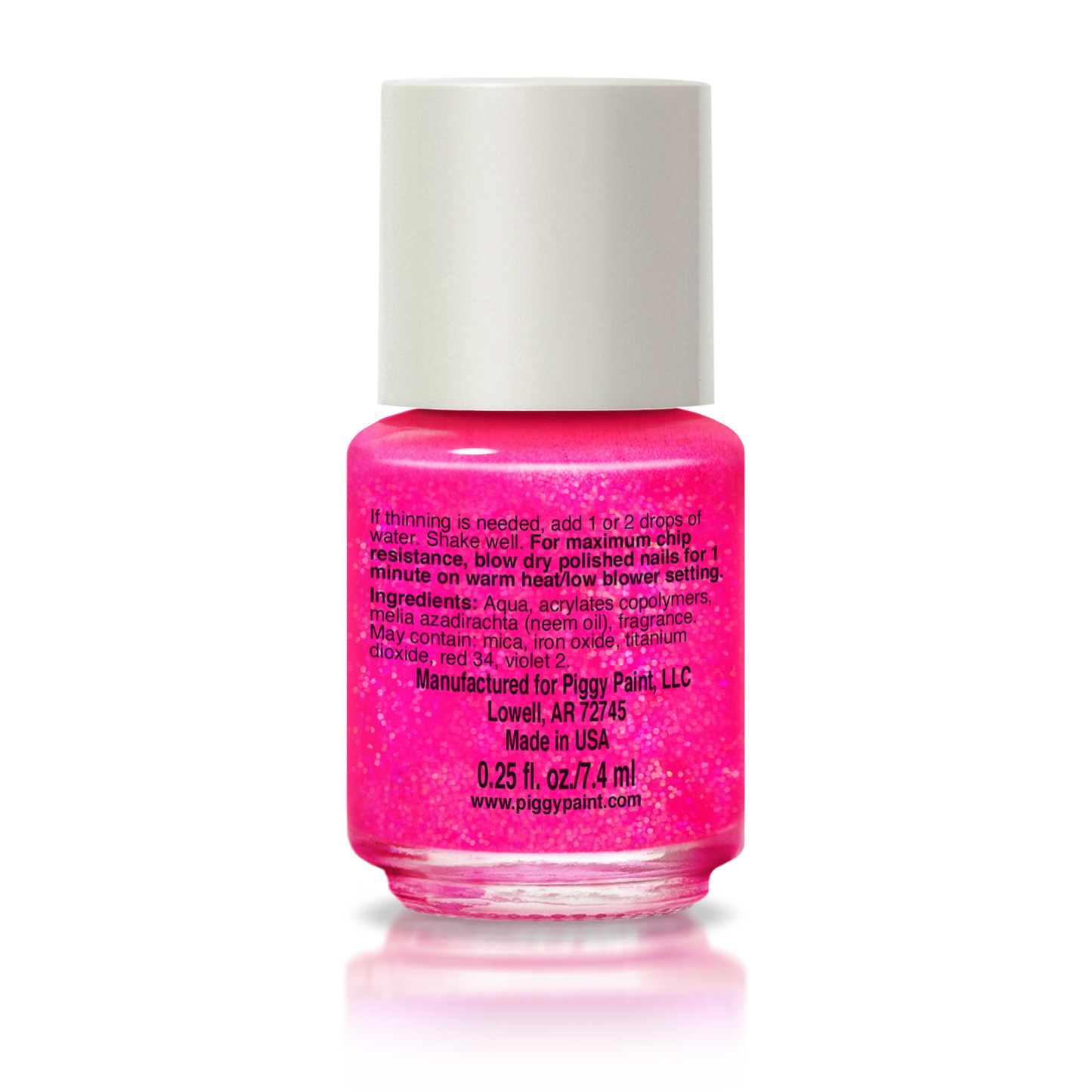 Piggy Paint - Scented Bubble Gum Bash Non-Toxic Kids Nail Polish 🍭