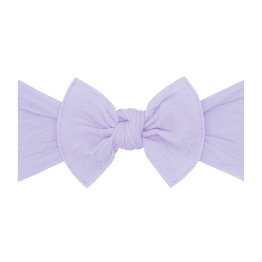 Baby Bling Bows - Baby Bling® The Original Knot soft nylon headband: Light orchid