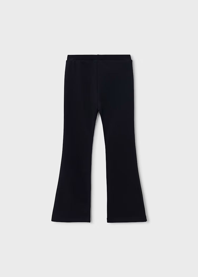 Mayoral - Black Fleece Flare Legging (4731)