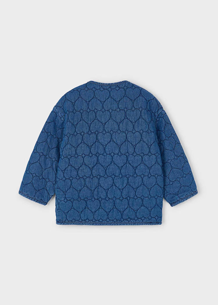Mayoral - Heart Printed Denim Jacket (4442)
