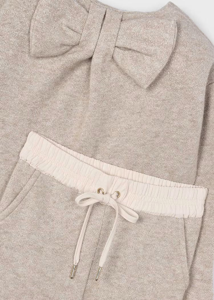 Mayoral - Toffee Knit Pant & Sweater Set