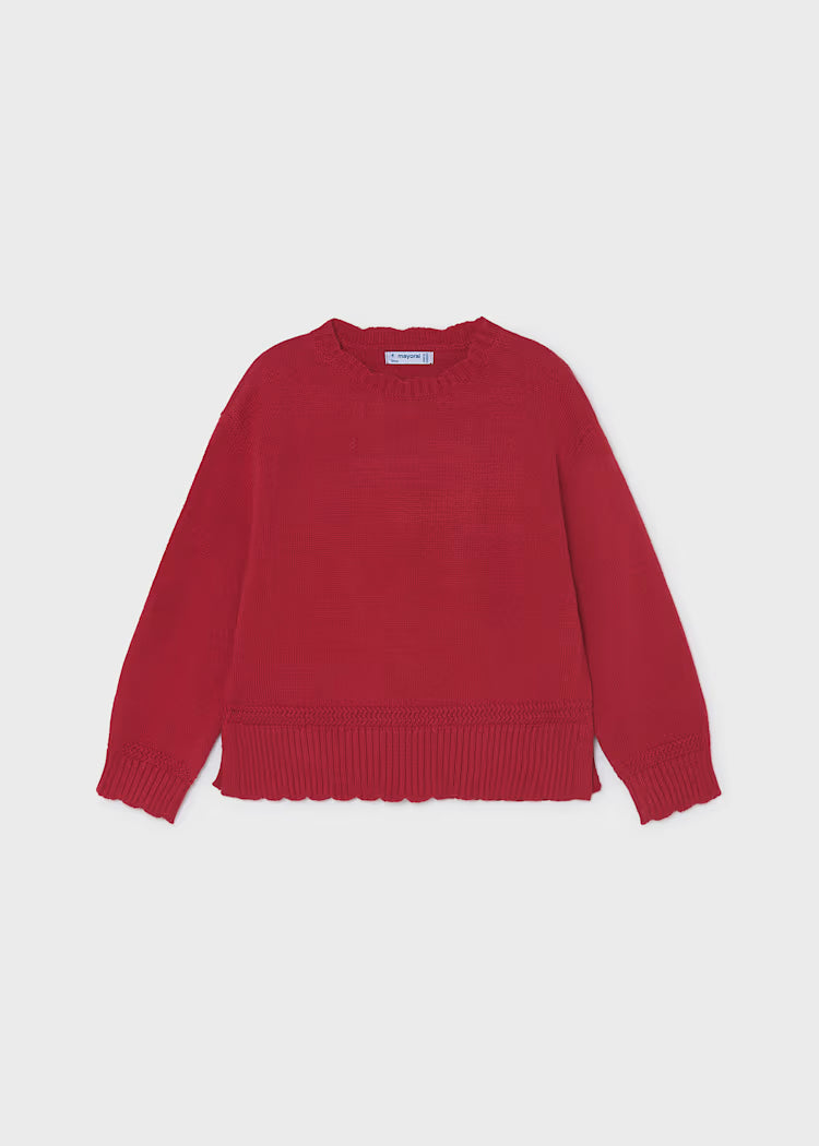 Mayoral - Red Knit Sweater (4320)