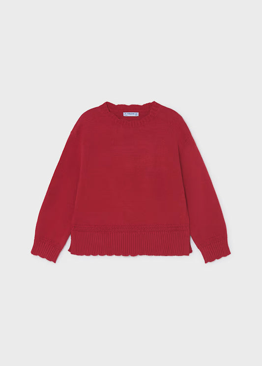 Mayoral - Red Knit Sweater (4320)