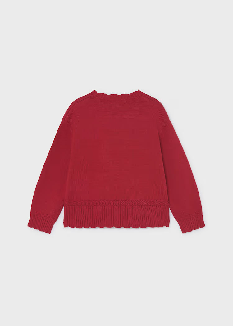 Mayoral - Red Knit Sweater (4320)