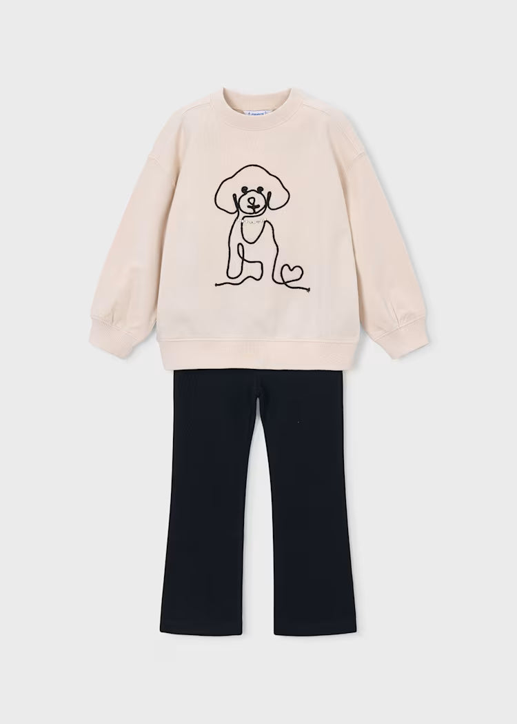 Mayoral - Dog Sweater & Legging Set (4733)