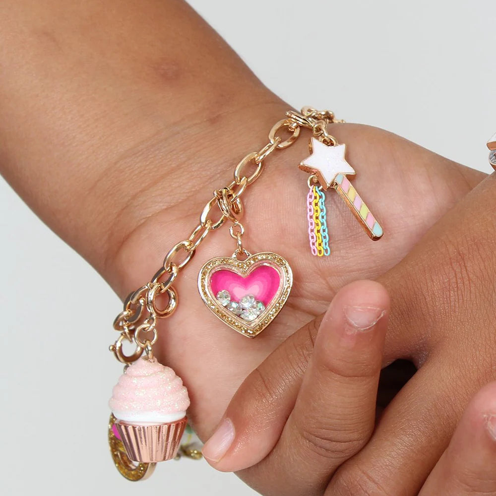 High IntenCity - Charm It! Gold Magic Wand Charm