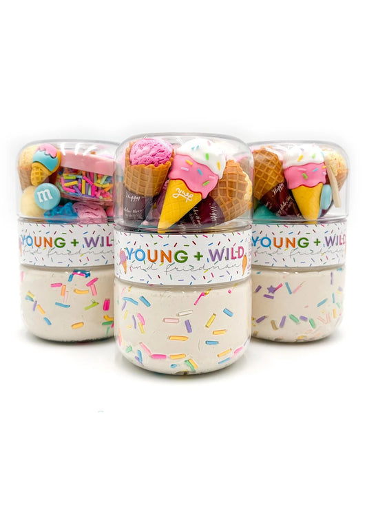 Young + Wild and Friedman - Ice Cream Grab & Go Dough Jar