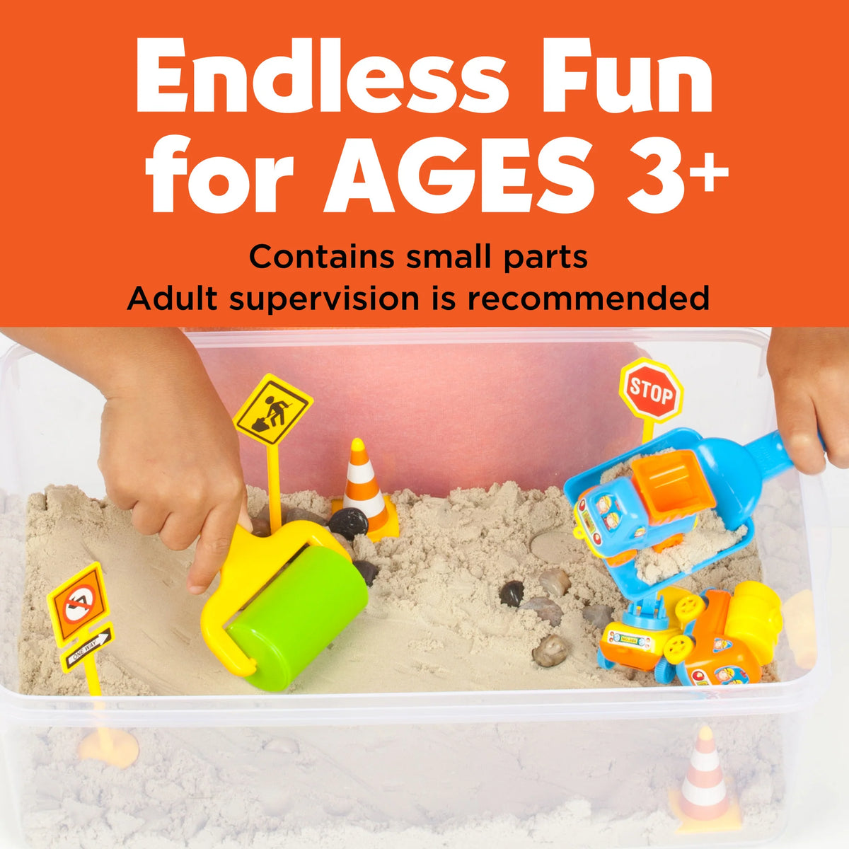Faber-Castell - Sensory Bin Construction Zone