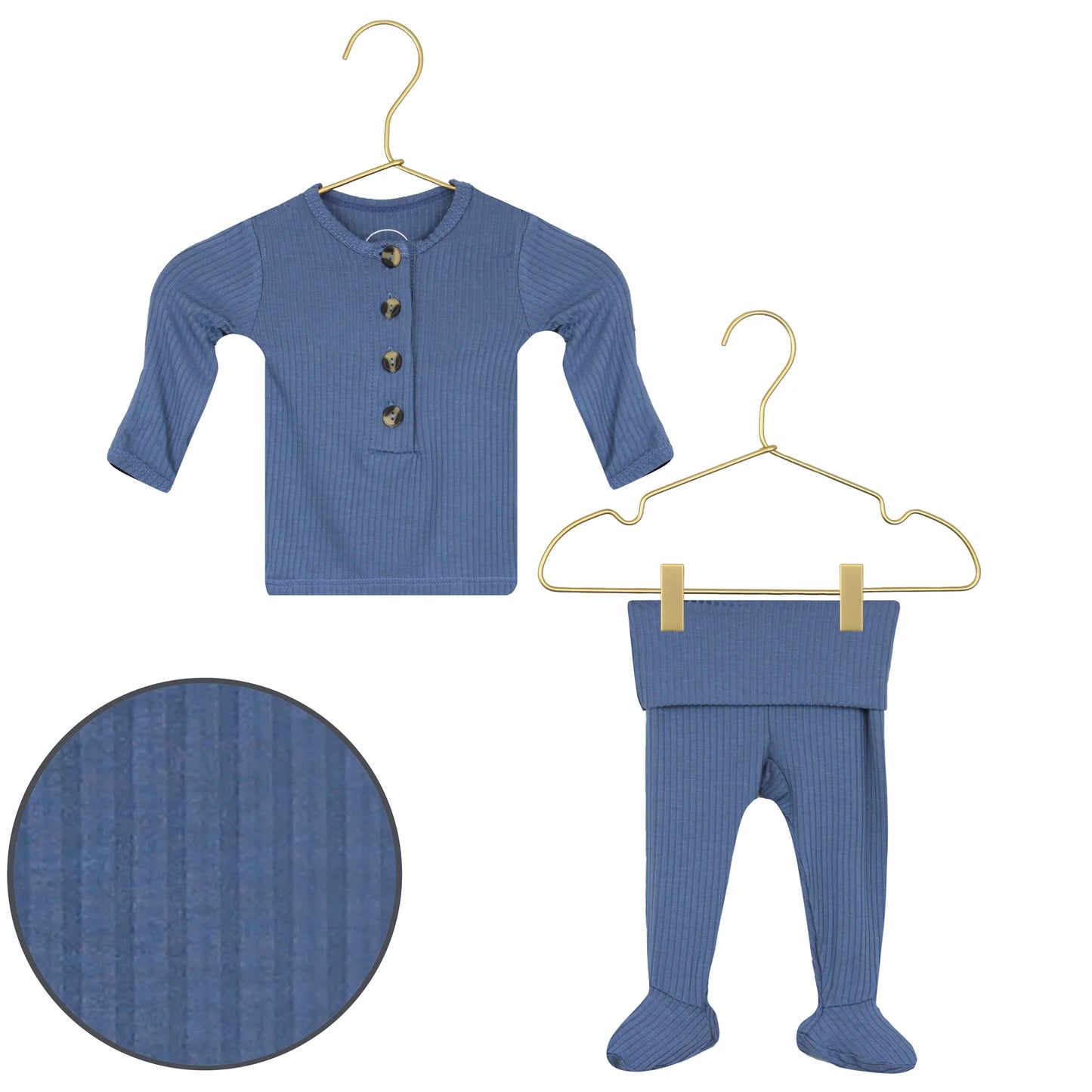 Lou Lou and Company - Harrison Ribbed Top + Bottoms