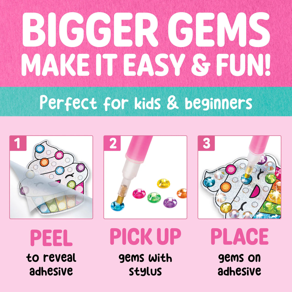 Faber-Castell - Big Gem Diamond Painting Stickers Mini