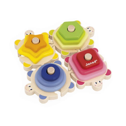 Janod - Zigolos Stackable Turtle Puzzle