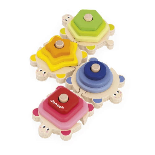 Janod - Zigolos Stackable Turtle Puzzle
