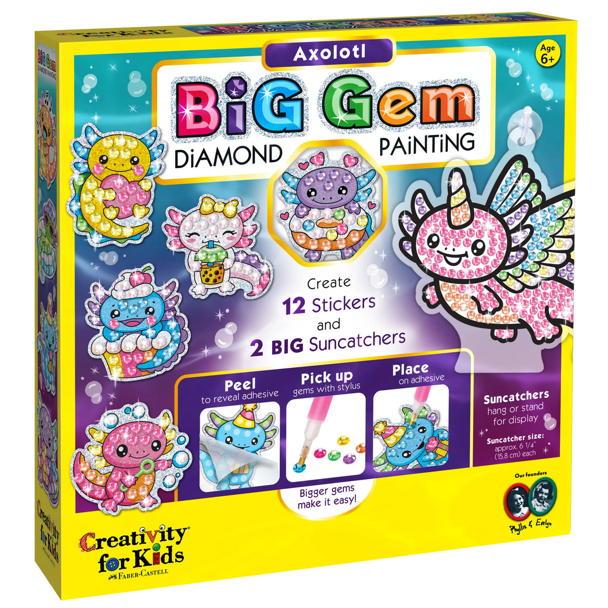 Faber-Castell - Axolotl Big Gem Diamond Painting