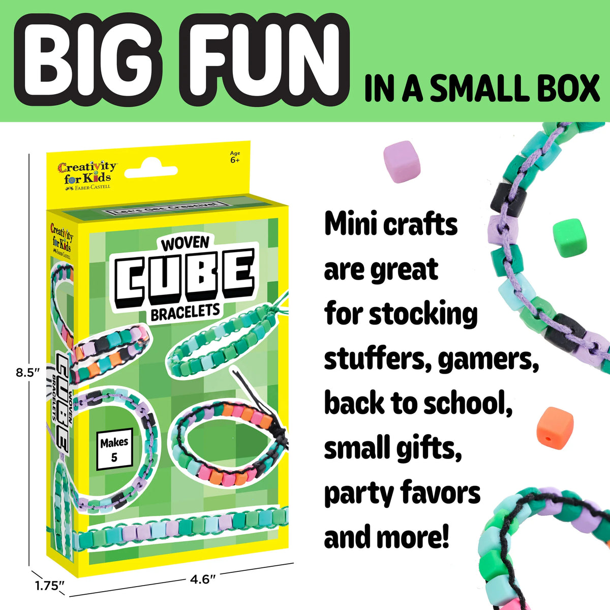 Faber-Castell - Woven Cube Bracelets Mini Kit