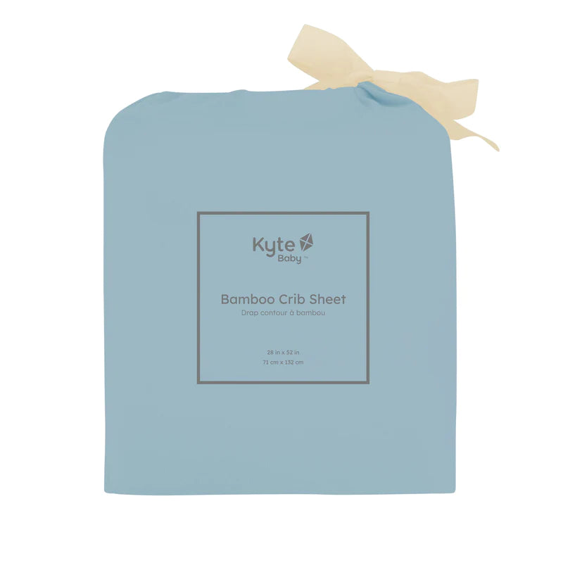 Kyte Baby - Dusty Blue Fitted Crib Sheet