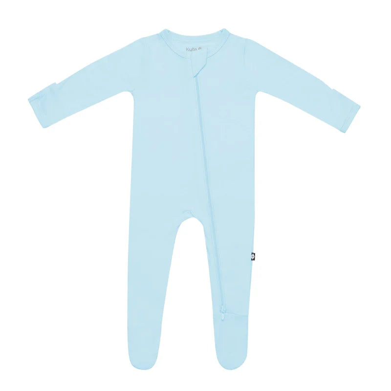 Kyte Baby - Powder Zippered Footie