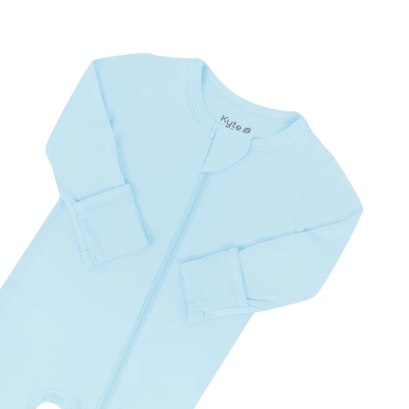 Kyte Baby - Powder Zippered Footie