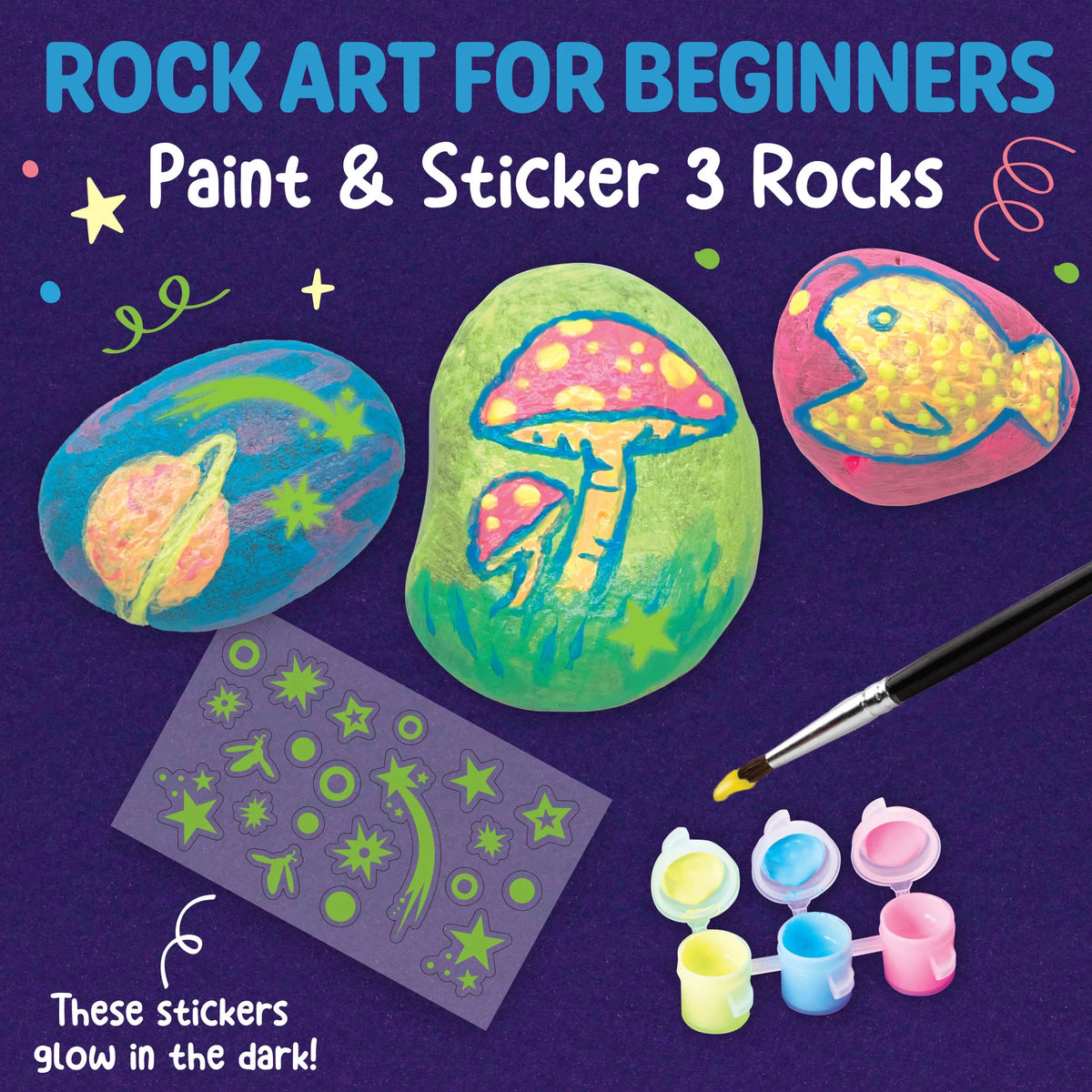 Faber-Castell - Glow in the Dark Rocks