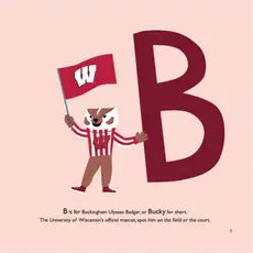 University of Wisconsin A to Z - Book by Mary Voelker (Officially Licensed)