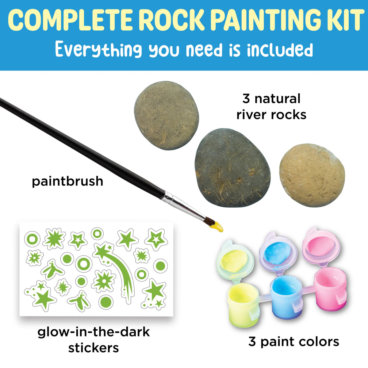 Faber-Castell - Glow in the Dark Rocks
