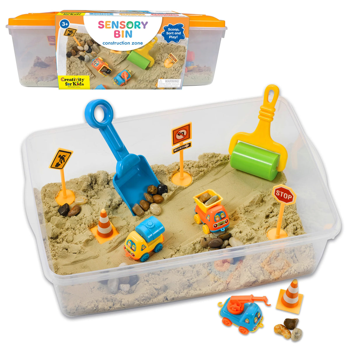 Faber-Castell - Sensory Bin Construction Zone