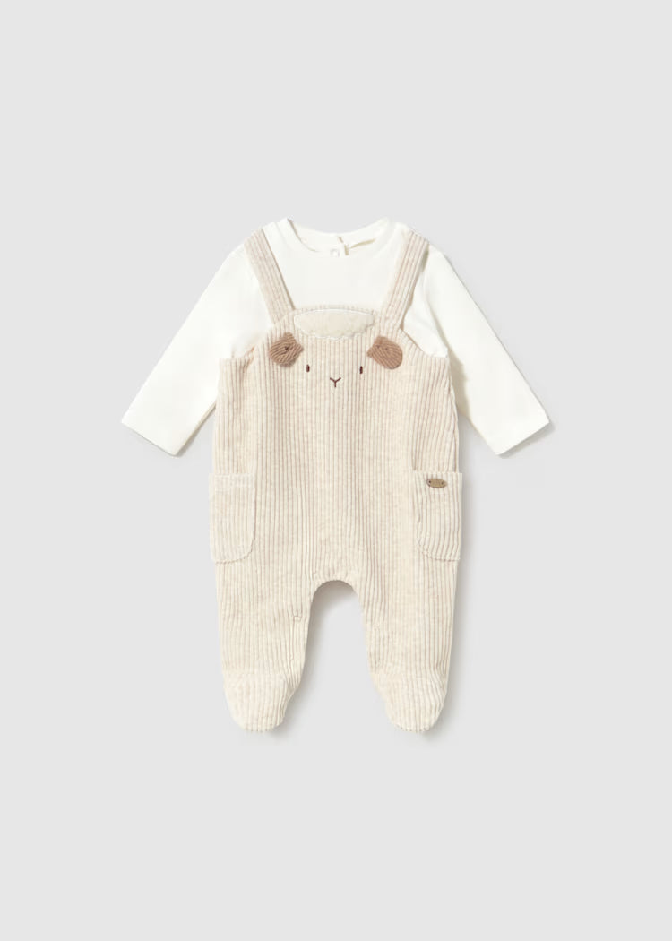 Mayoral - Corduroy Romper (2660)
