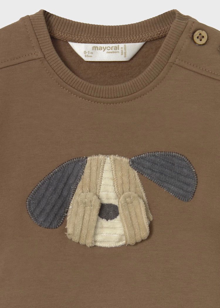 Mayoral - Puppy Brown Pullover (2406)