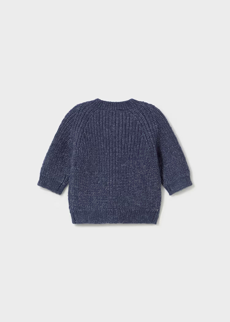 Mayoral - Heather Indigo Knit Cardigan (2370)