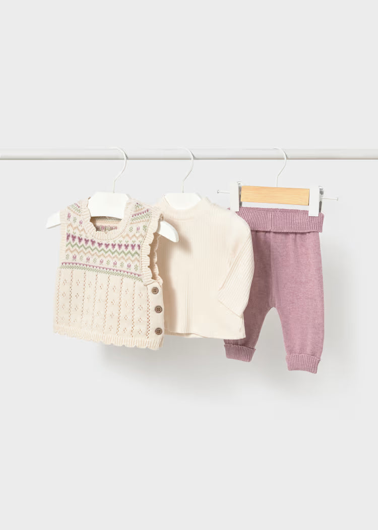 Mayoral - Knit Sweater & Legging Set (2757)