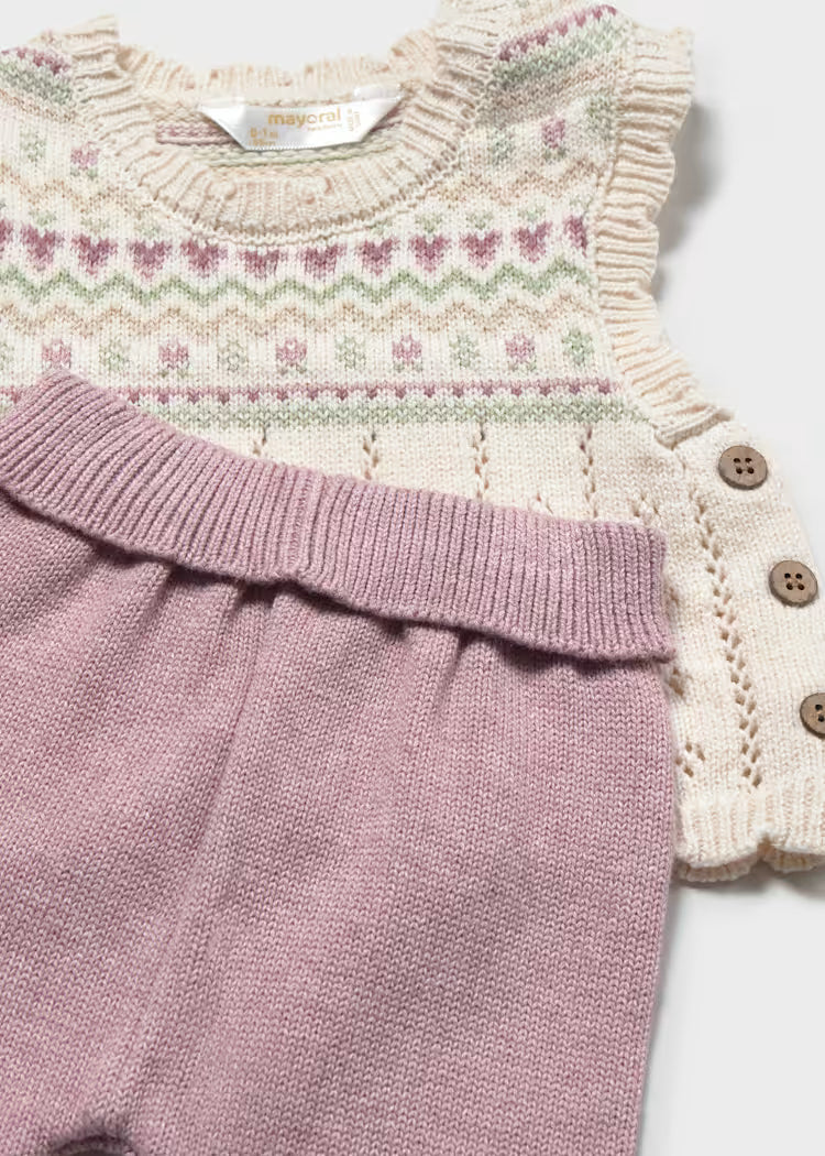 Mayoral - Knit Sweater & Legging Set (2757)