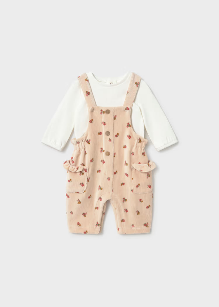 Mayoral - Printed Dungaree with T-Shirt (2673)