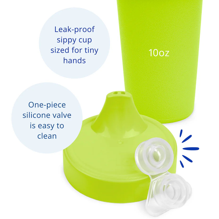Re-Play - No-Spill Sippy Cup - Lime Green