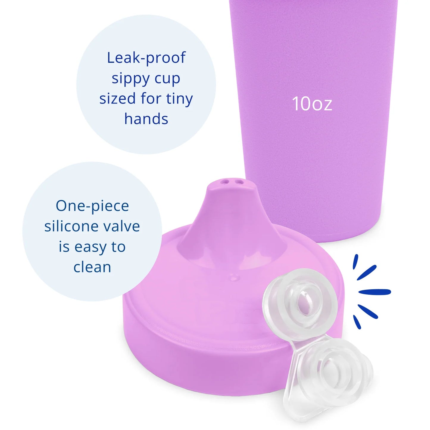 Re-Play - No-Spill Sippy Cup - Lavender