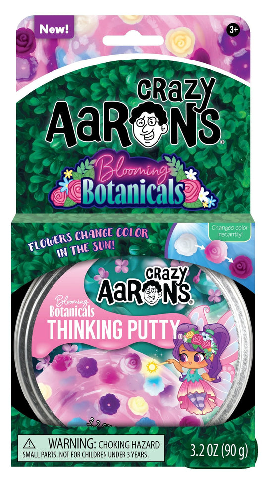 Crazy Aaron's - Blooming Botanicals - Full Size 4" Thinking Putty Tin