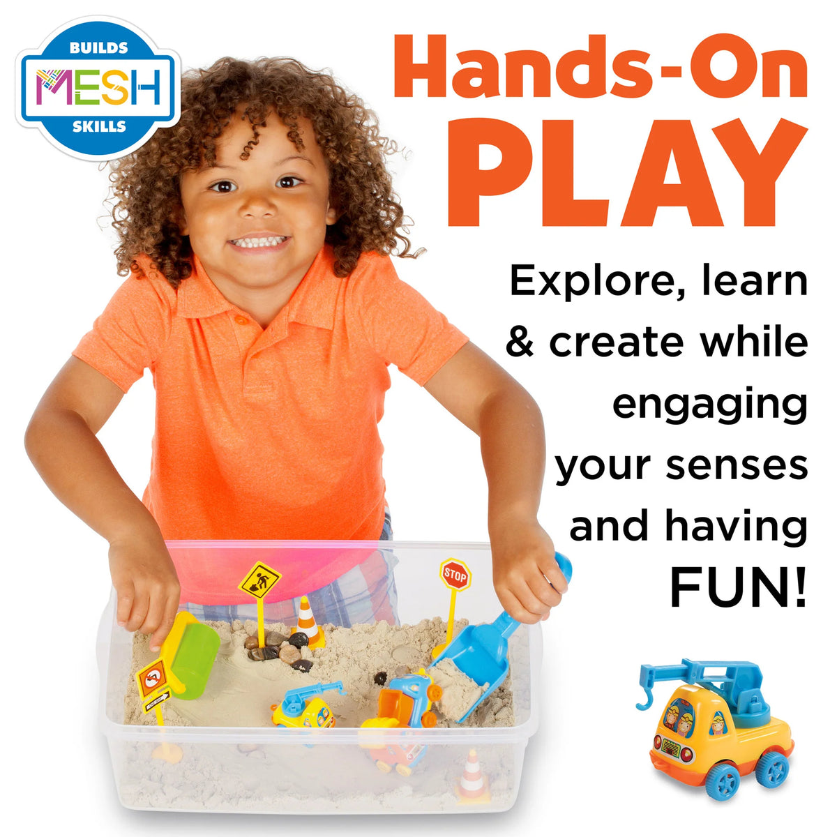 Faber-Castell - Sensory Bin Construction Zone