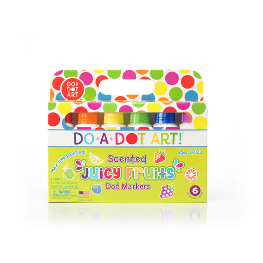 Do-A-Dot-Art - Juicy Fruits Scented Dot Markers 6pk