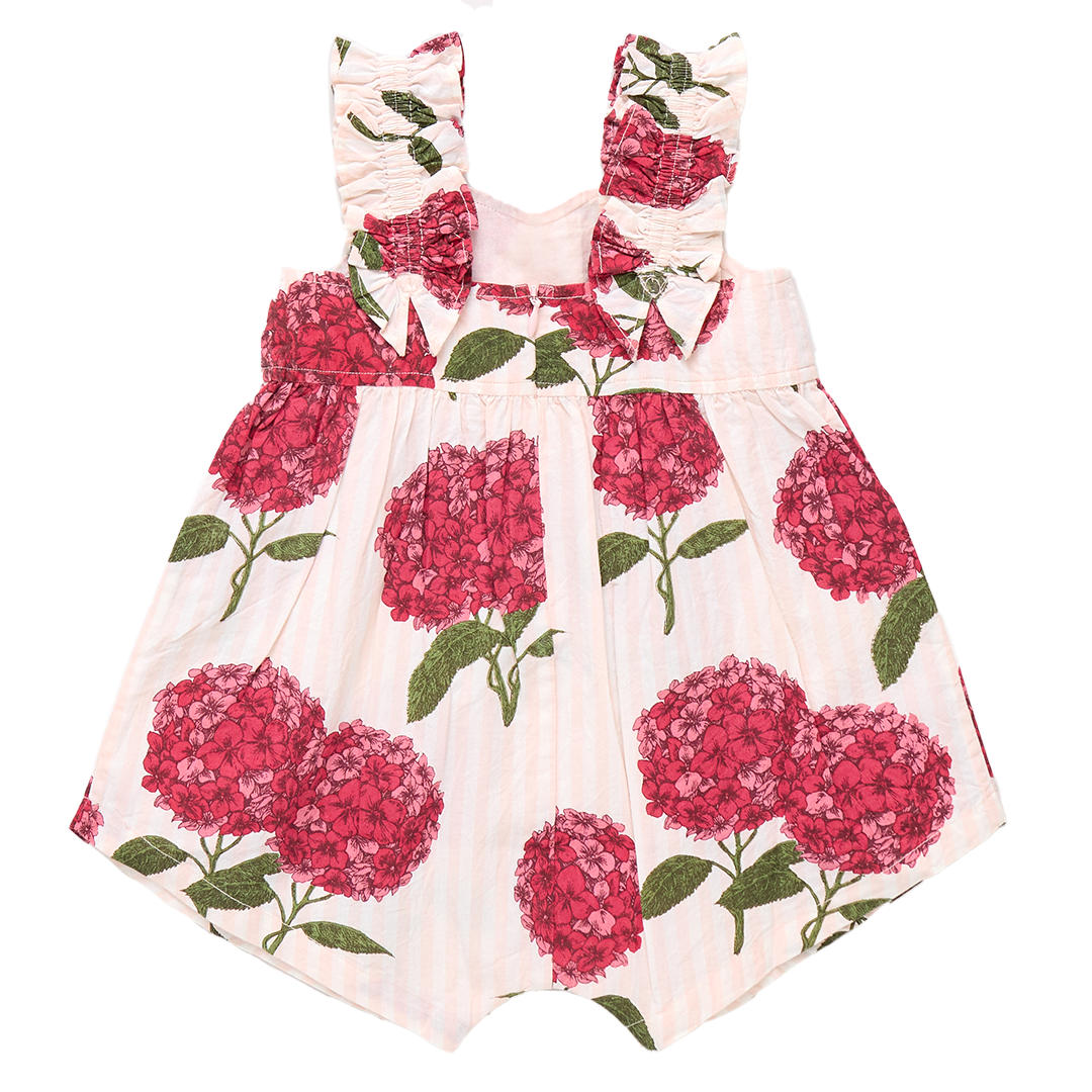 Pink Chicken - Pink Stripe Hydrangeas Via Jumper