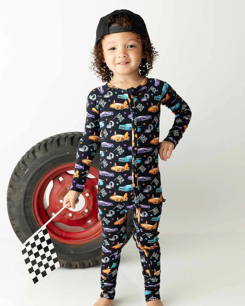 Lev Baby - Elias 'Poppy' Convertible Romper