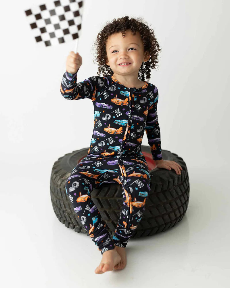 Lev Baby - Elias 'Poppy' Convertible Romper
